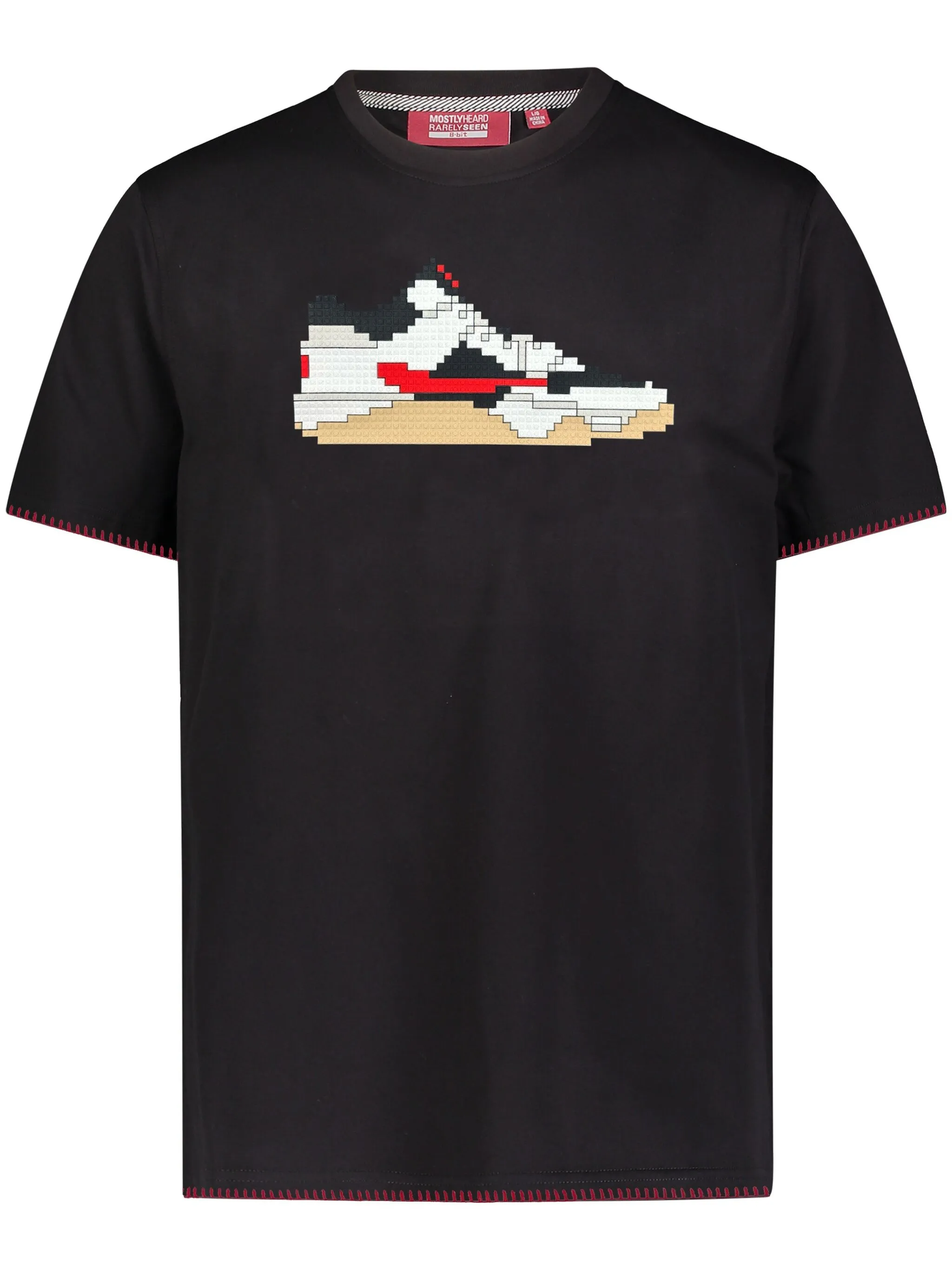 

Футболка Scott Mostly Heard Rarely Seen 8-Bit, черный