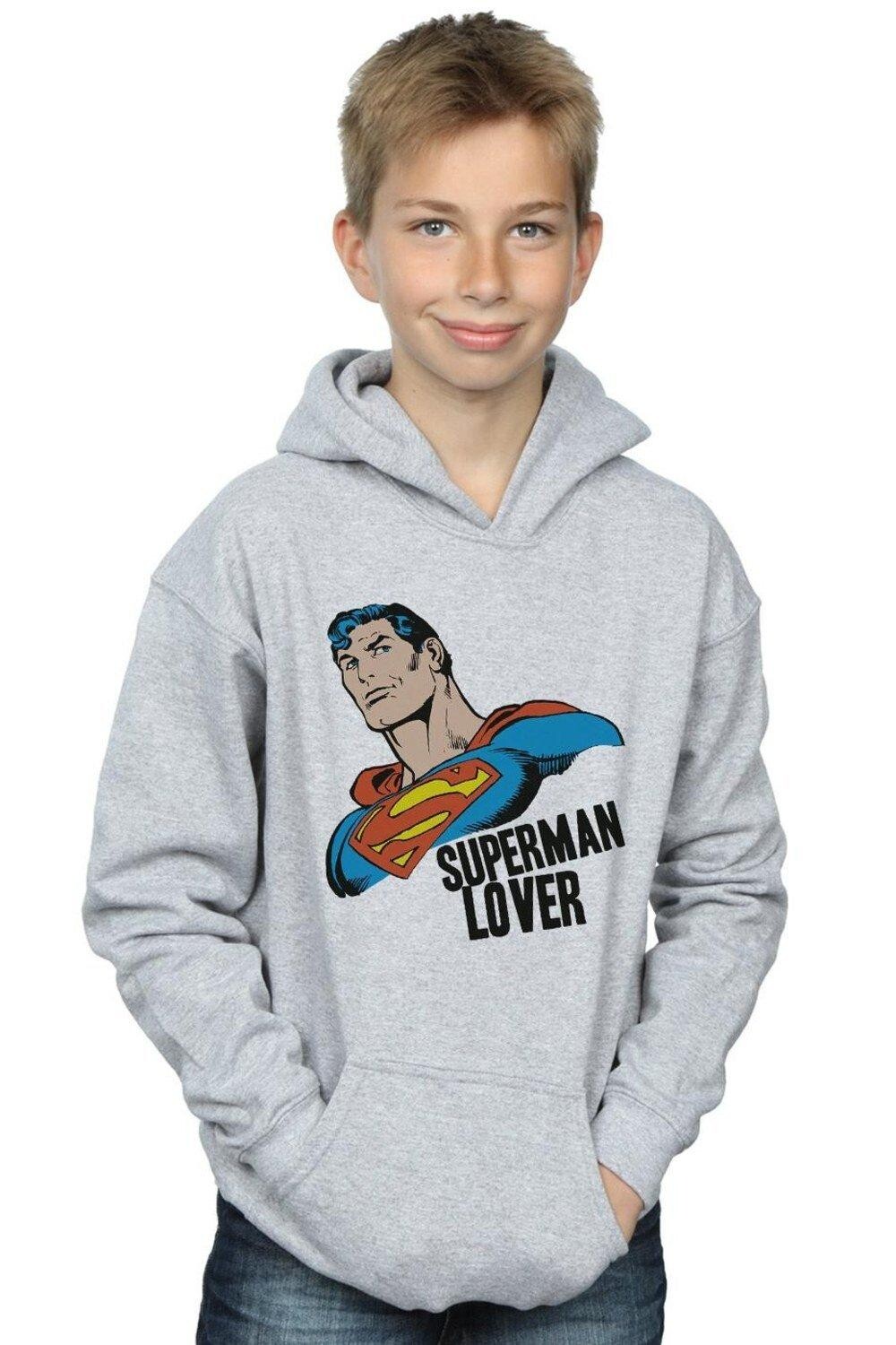 

Толстовка «Любовник Супермена» DC Comics, серый