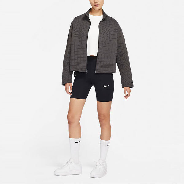 Куртка ss22 кардиган на молнии во всю длину Nike, серый — фото 3