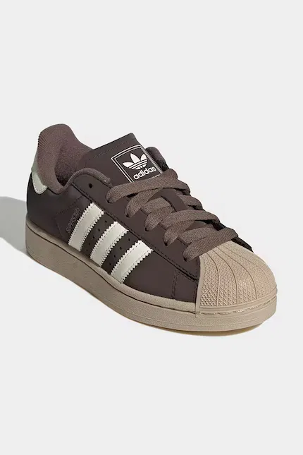 Кроссовки детские SUPERSTAR II Adidas Originals, коричневый — фото 2