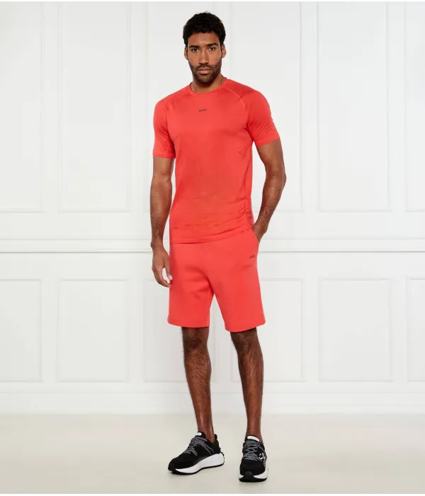 Футболка активна 1 Slim fit Boss Green, оранжевый — фото 2