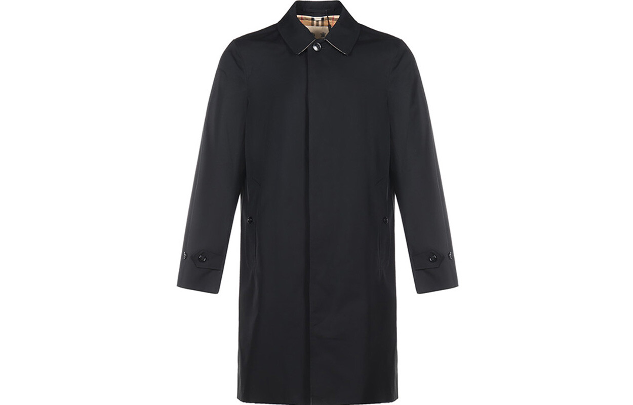 

Мужской тренч Burberry, цвет Black