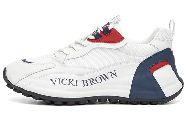 

VICKI BROWN Низкие массивные кроссовки мужские красно-синие, цвет Red Blue