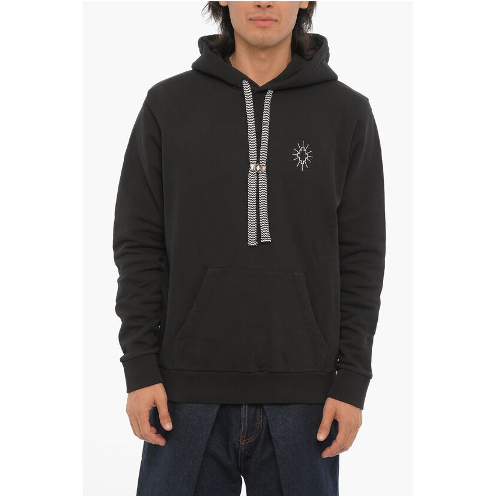 

Толстовка ECLIPSE из хлопка с накладным карманом Marcelo Burlon, Black