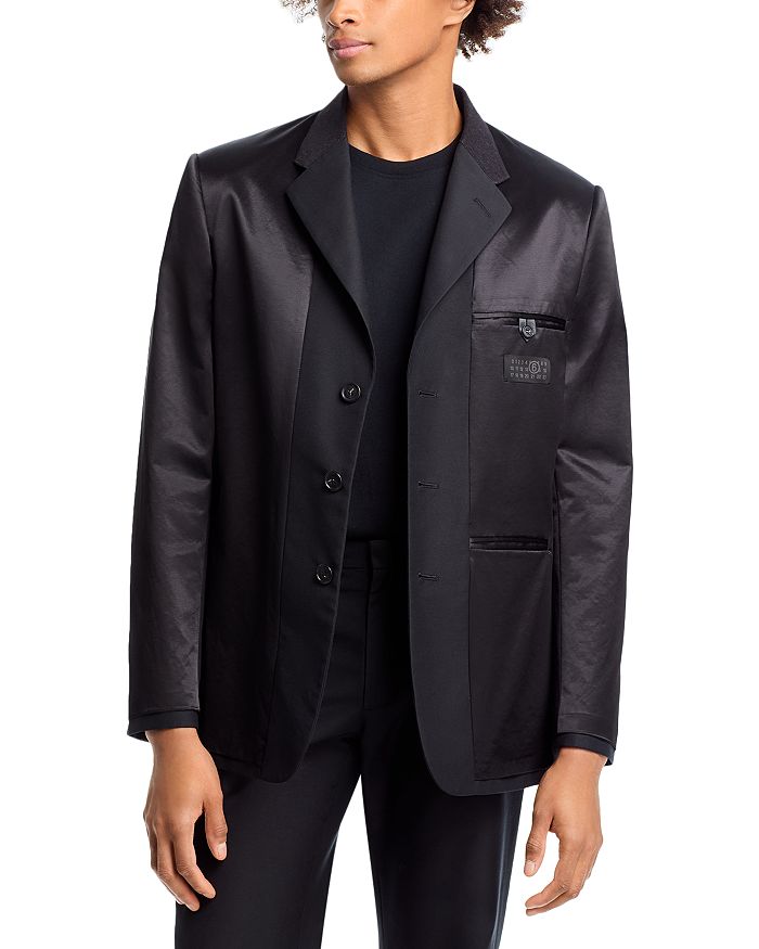 

Куртка-пиджак Mixed Media MM6 Maison Margiela, черный