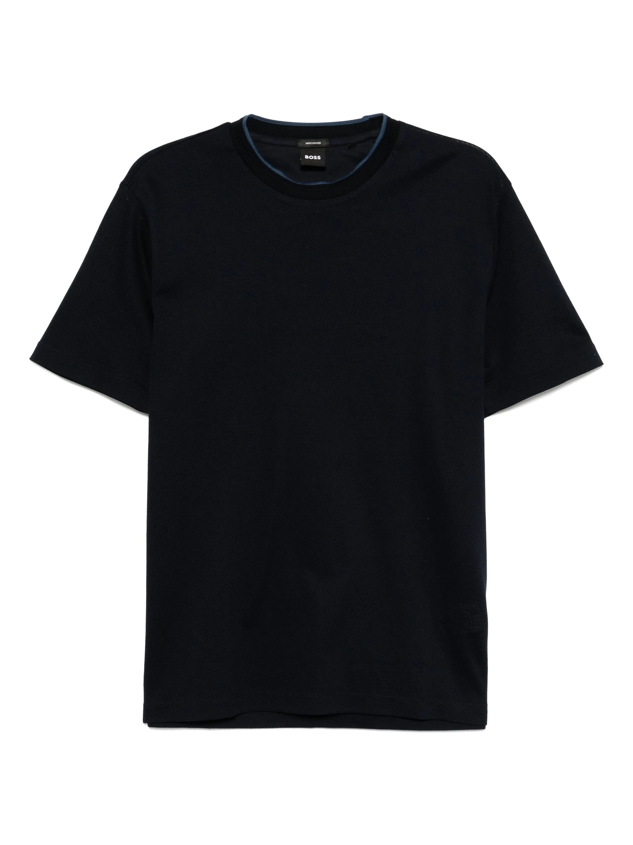 

Футболка с круглым вырезом Boss, синий