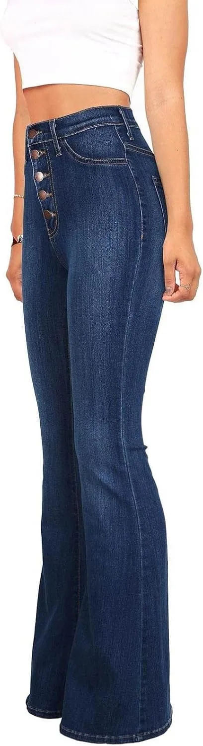 Джинсы для женщин High Waisted с эффектом контроля живота, Skinny Fit, Plus Size — фото 3
