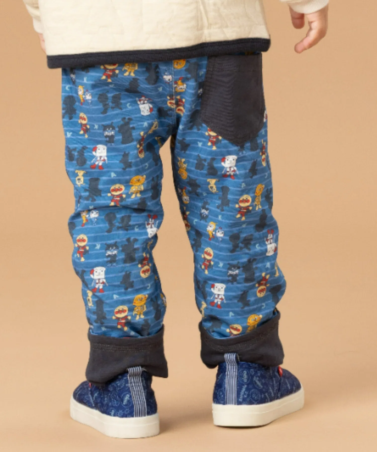 Детские брюки ANPANMAN KIDS COLLECTION двусторонние хаки — фото 4