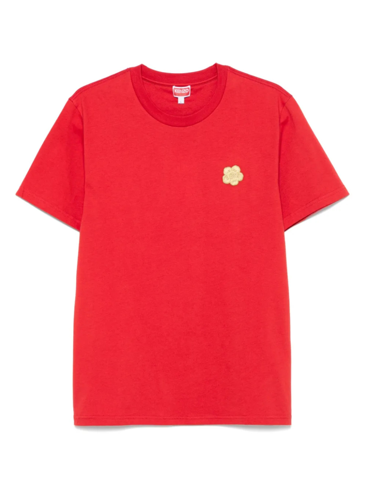 

Футболка из хлопка Kenzo, красный