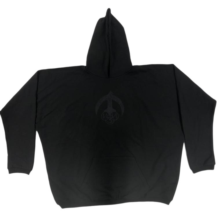 

YEEZY Альбом VULTURES Peripheral Series Канье Хайнань, сессия прослушивания, толстовка GOSHA YZY CRESCENT унисекс, черная