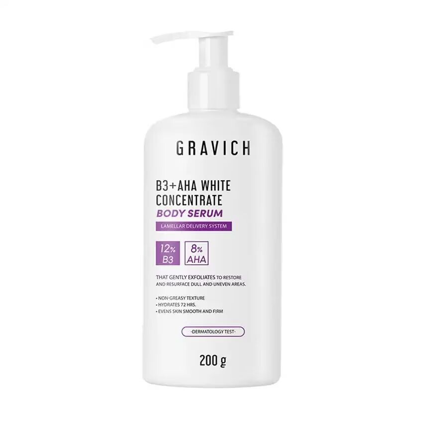 

Gravich Сыворотка для тела B3+ AHA White Concentrate 200 г, White