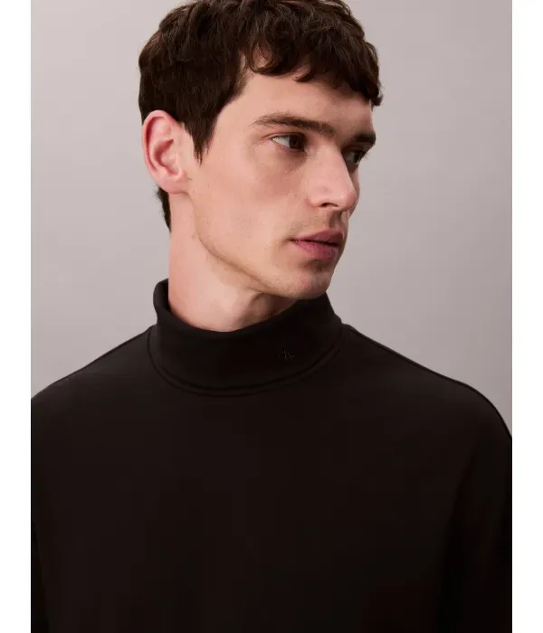 Водолазка relaxed fit Calvin Klein, черный — фото 4