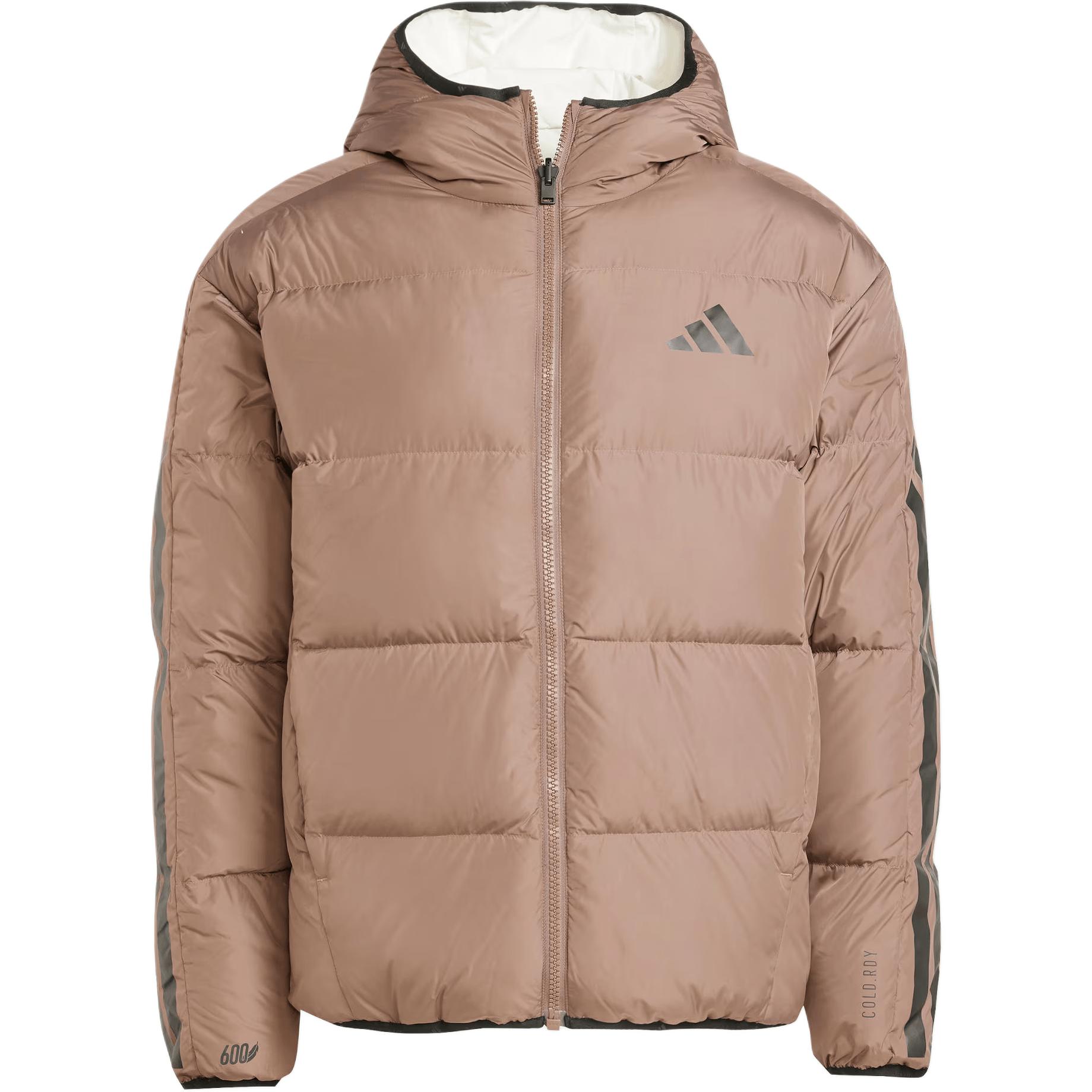 Мужская реверсивная пуховая куртка Cold.Rdy FW24 WIND.RDY Stratum Dark Earthy Brown Adidas — фото 2