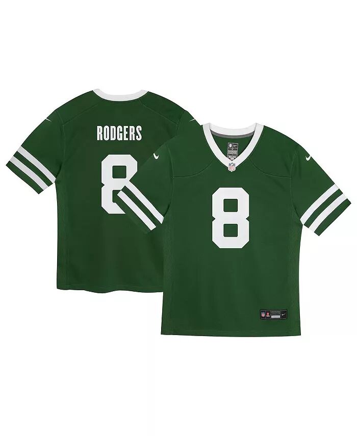 

Игровая майка Nike Toddler Aaron Rodgers Legacy Green New York Jets Outerstuff