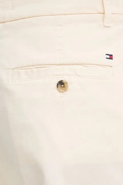 Шорты из эластичного хлопка chino Tommy Hilfiger, бежевый — фото 4