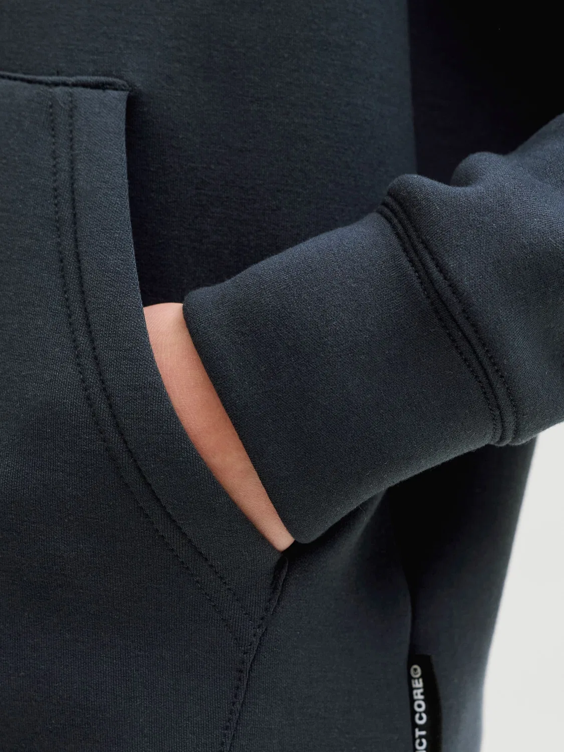 Капюшонный свитшот Outer Space JACK & JONES Junior, outer space — фото 4