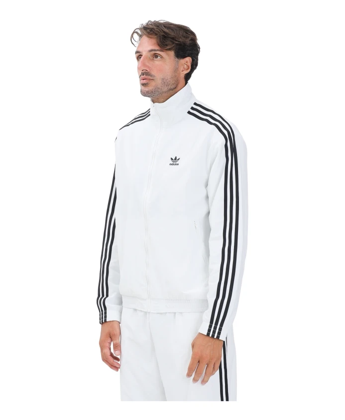 

Учебная куртка Adicolor woven Firebird Adidas Originals, белый