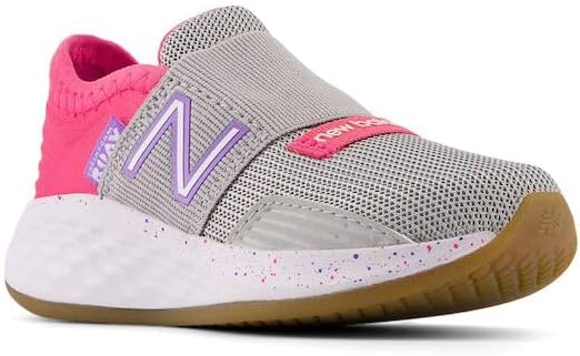 Кроссовки New Balance Unisex Baby Fresh Foam Roav V1 на шнуровке, фиолетовый/розовый — фото 3