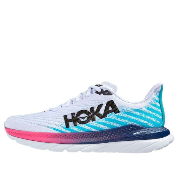 Кроссовки mach 5 'white scuba blue' Hoka One One, белый