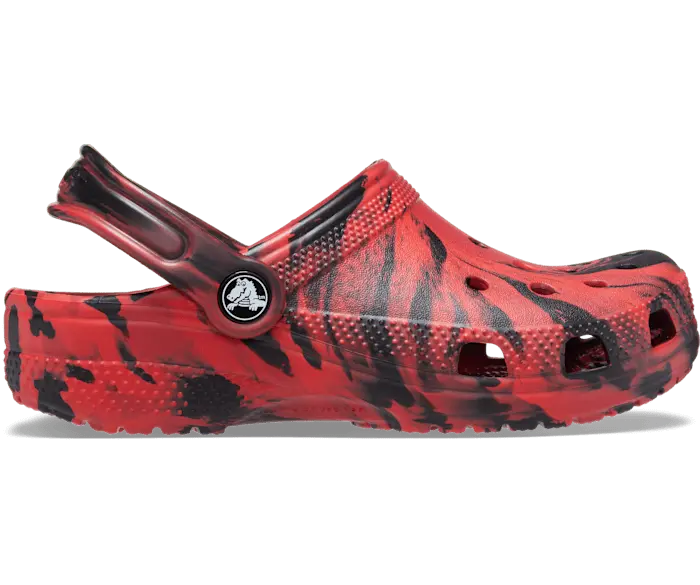 

Классические мраморные сабо Crocs детские, цвет Pepper / Black