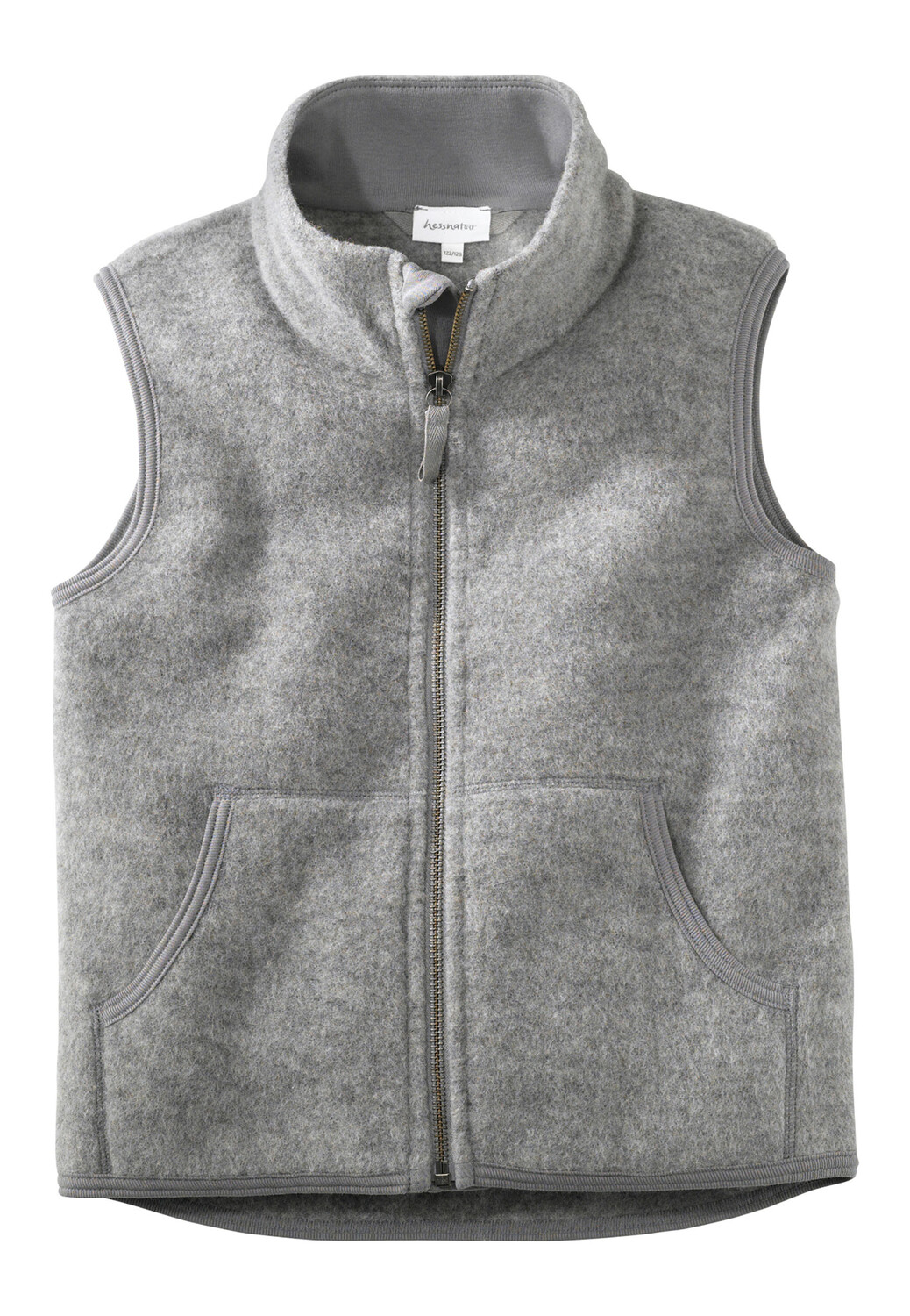 

Утепленный жилет Hessnatur Wollfleece, серый