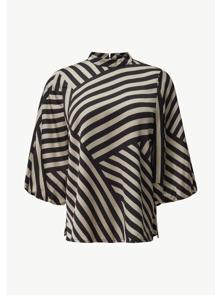 

Comma Блузка 99A2_черного цвета