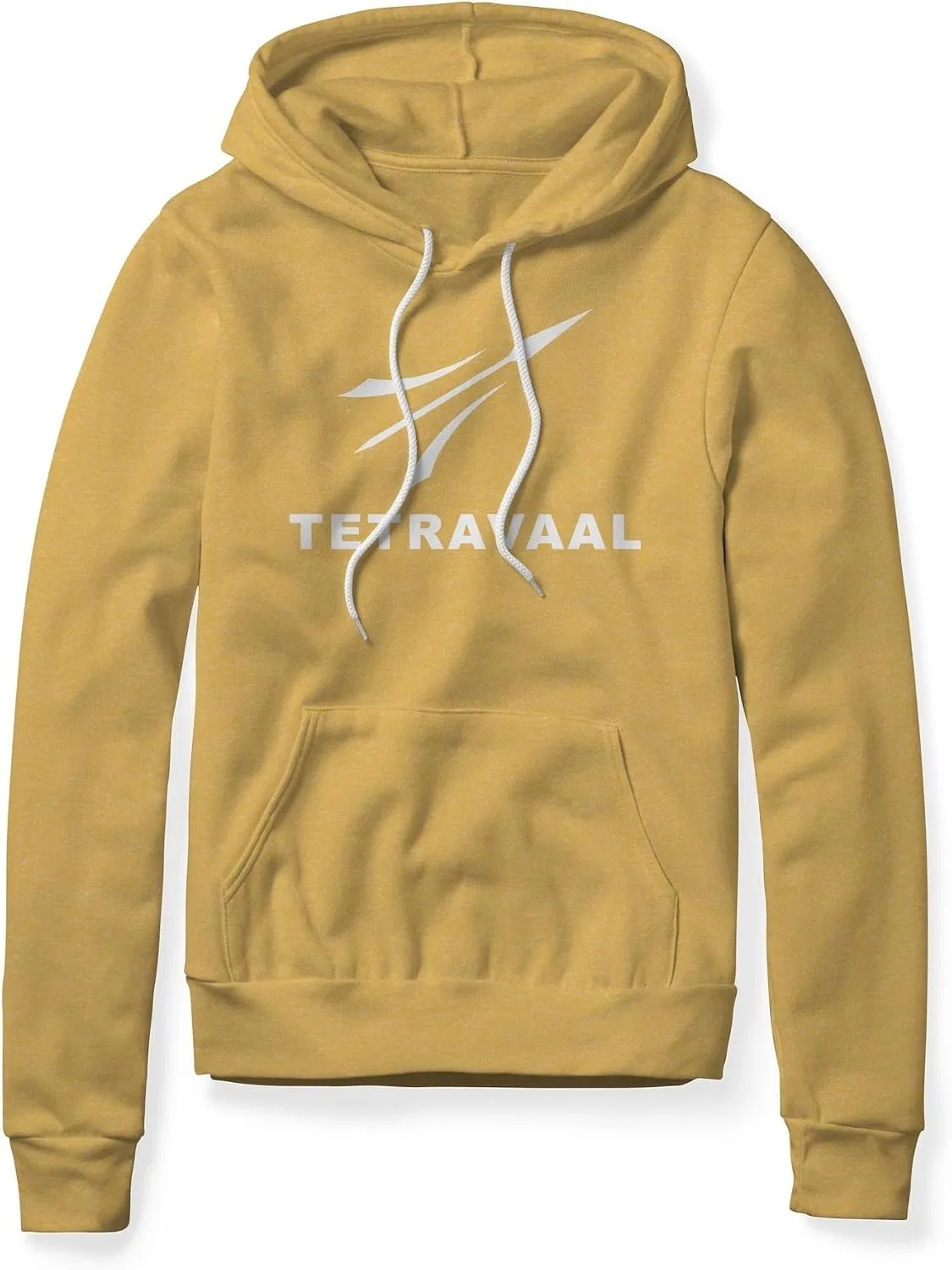 Худи с логотипом Tetravaal, флис, Heather Gold