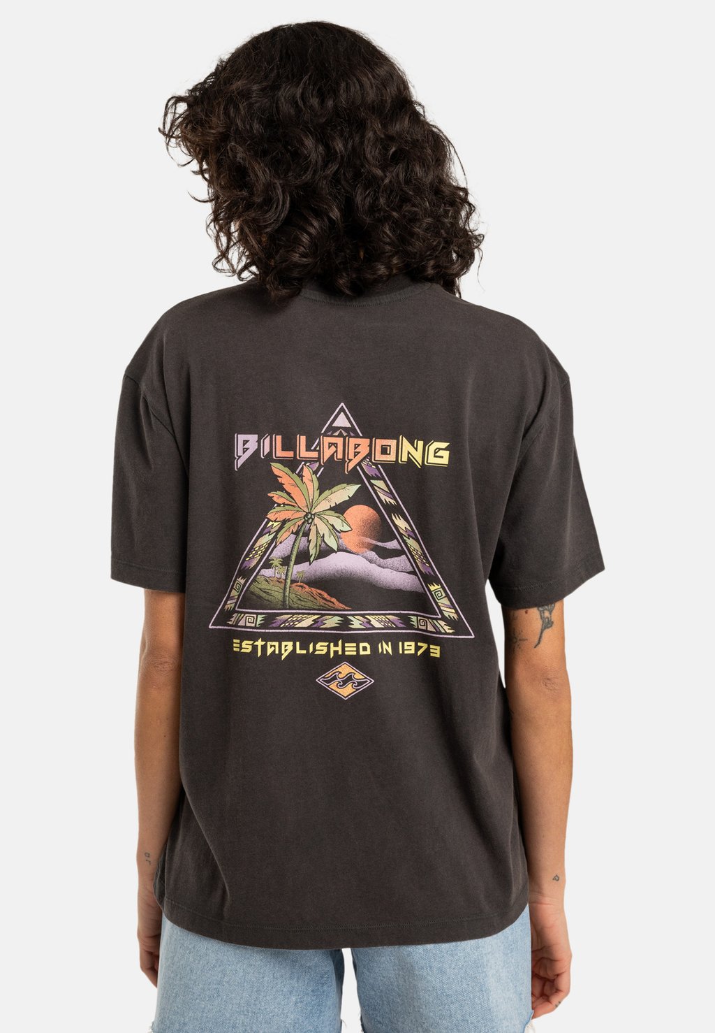 

Рубашка с принтом Billabong, черный