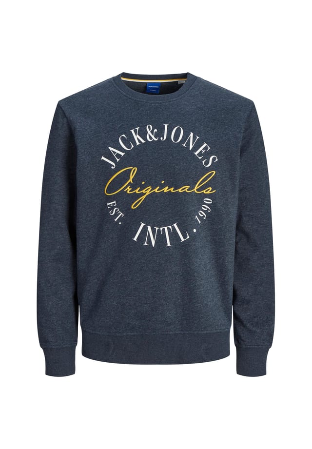 

Свитшот ивовая рубашка с длинным рукавом Jack & Jones, синий