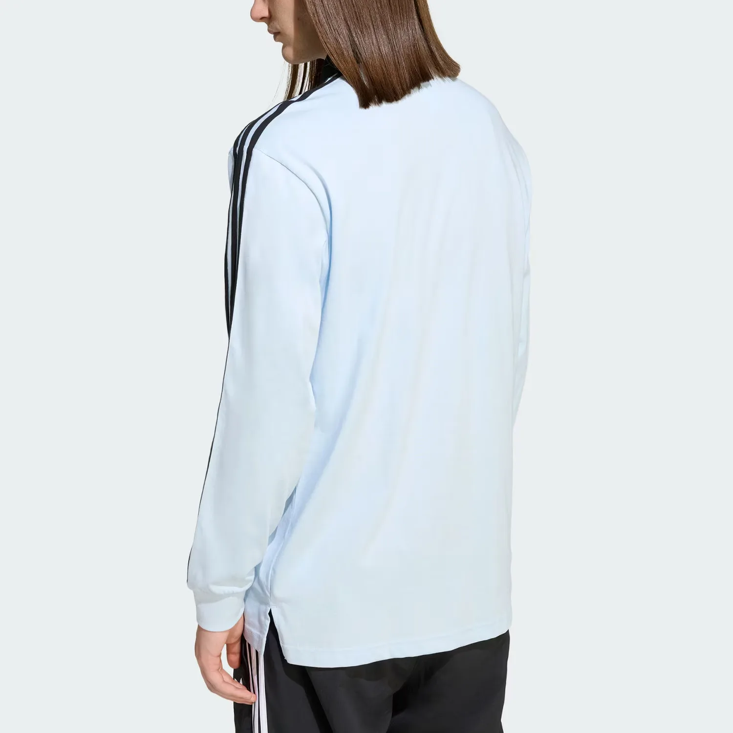 Поло для регби мужское Adidas Originals, Crystal Blue — фото 4