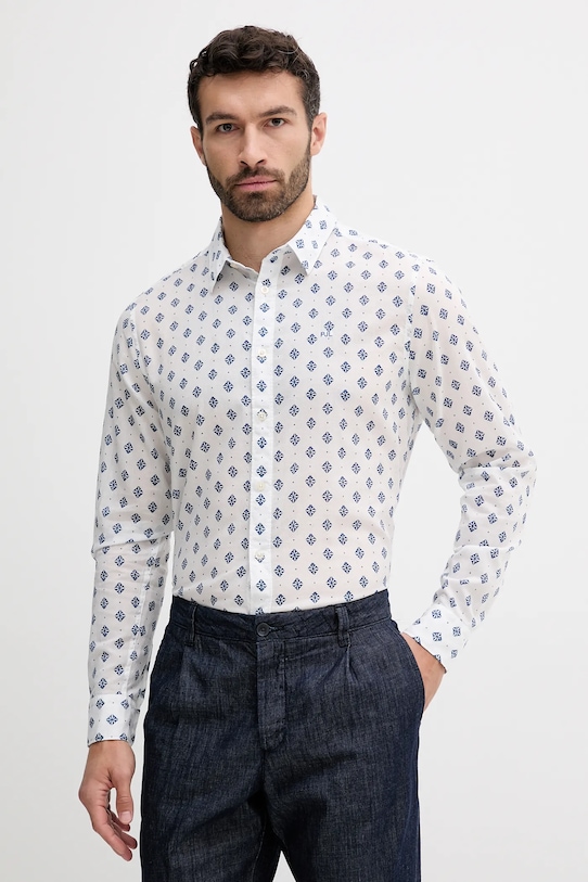

Хлопковая рубашка Pepe Jeans, белый