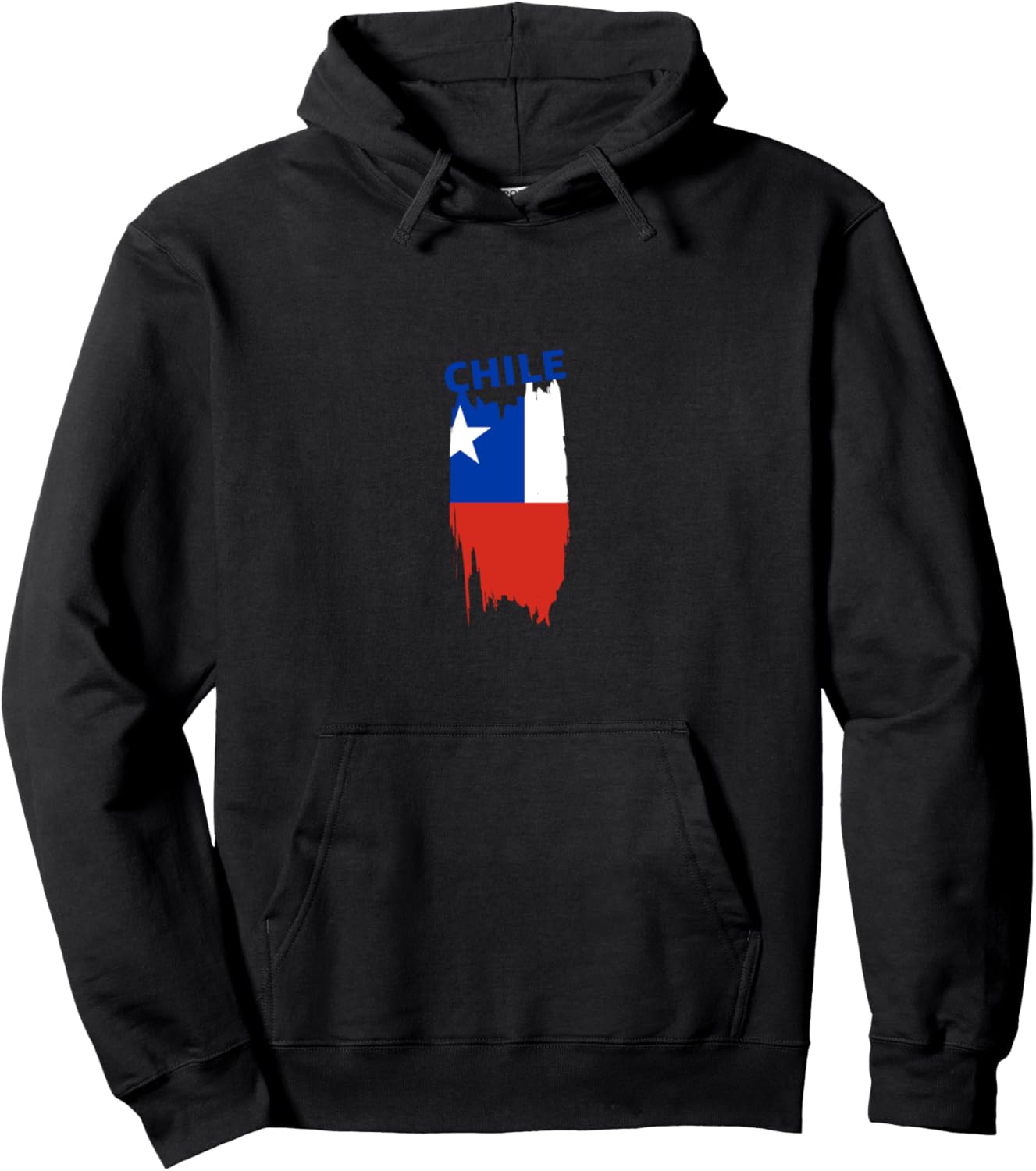 

Толстовка с флагом Чили Chile, черный