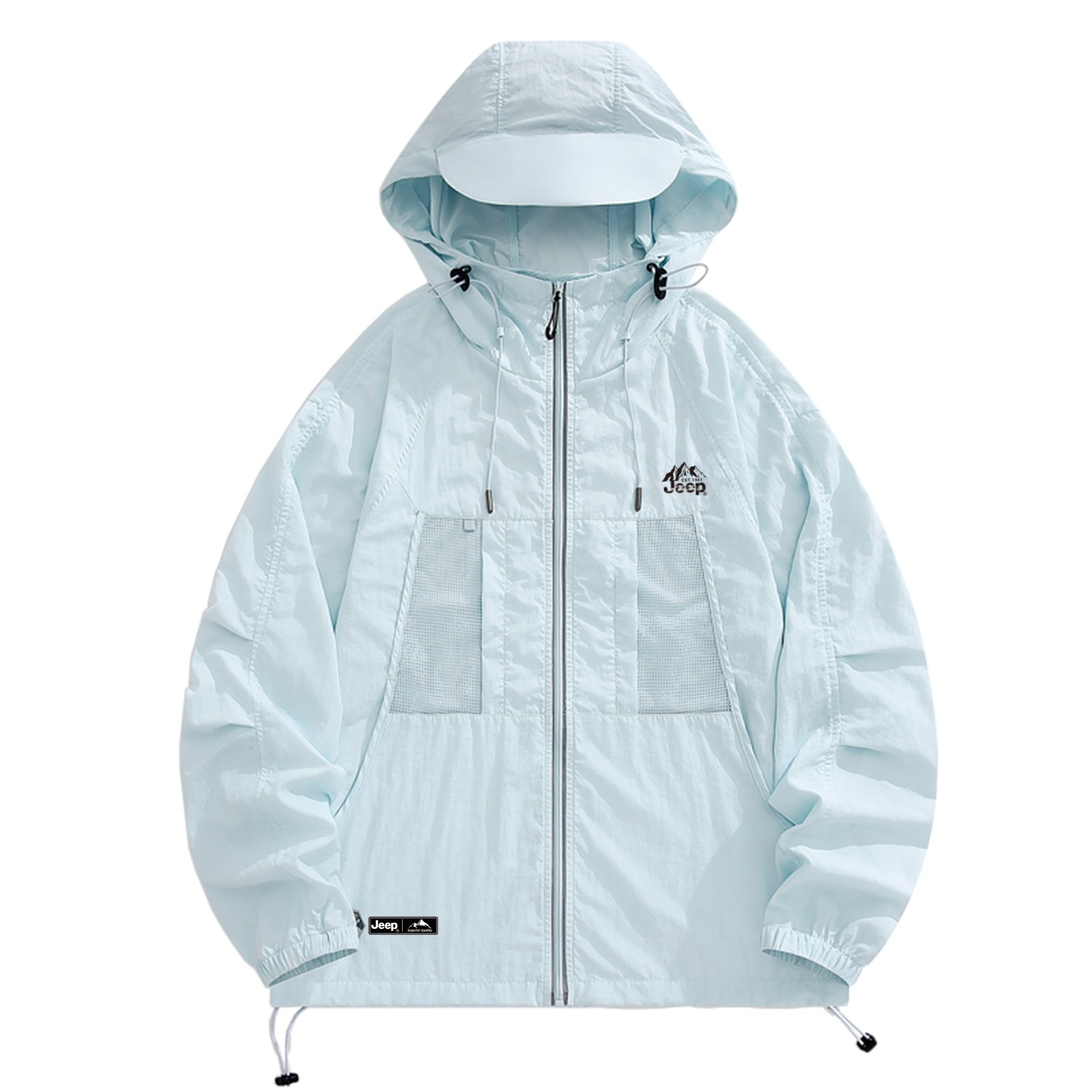 

Охлаждающая дышащая одежда с защитой от солнца Unisex Jeep, светло-синий