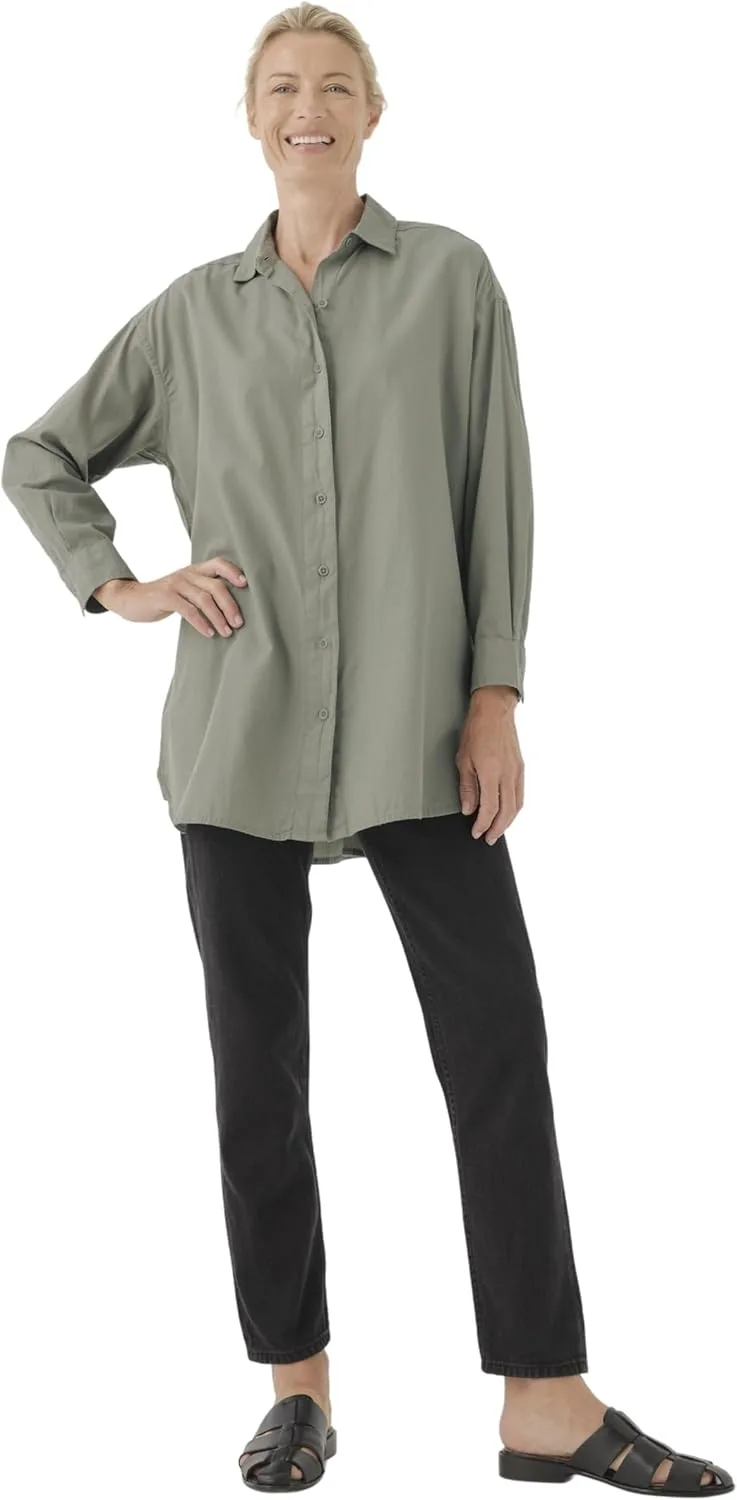 

Женская футболка Pact Organic Cotton облегченная оверсайз