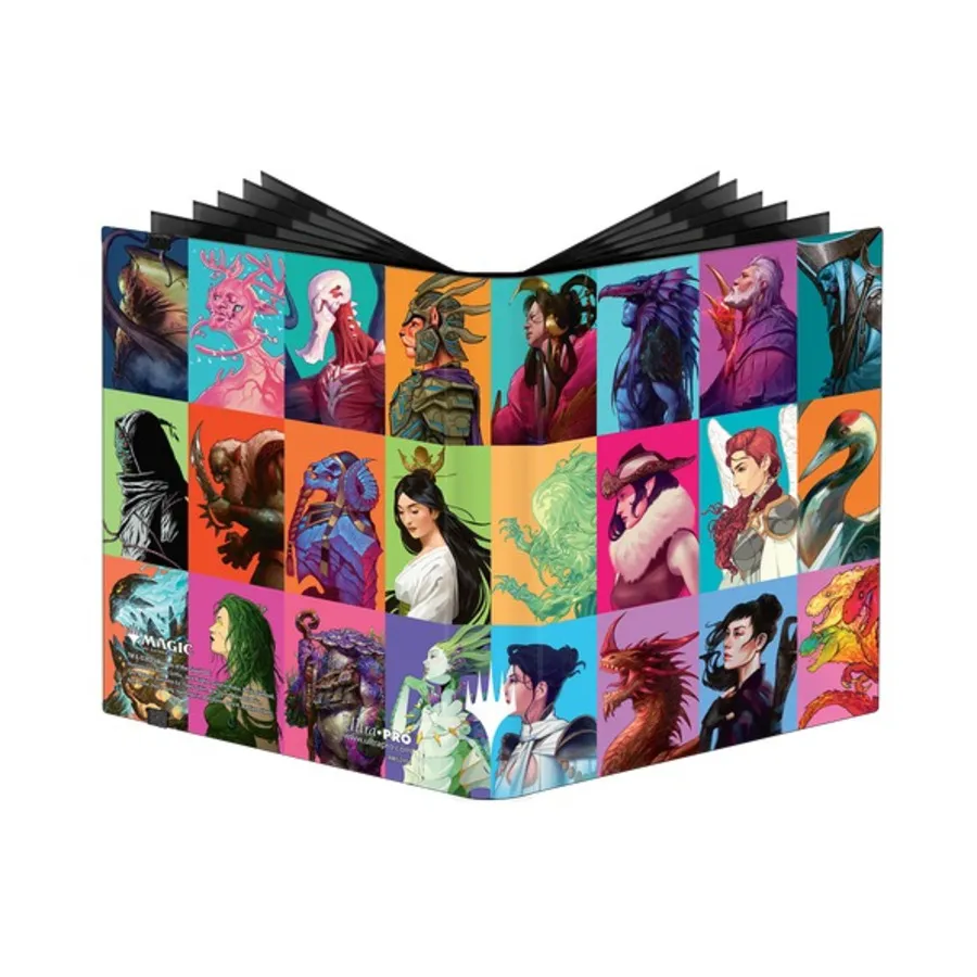 

4-карманная папка Pro-Binder — Commander Masters — поп-коллаж, Official Magic - The Gathering - Binders
