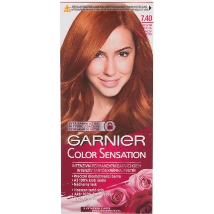 

L'Oréal Paris Стойкая крем-краска для волос Garnier Color Sensation 7.40 Интенсивный медный 40 мл