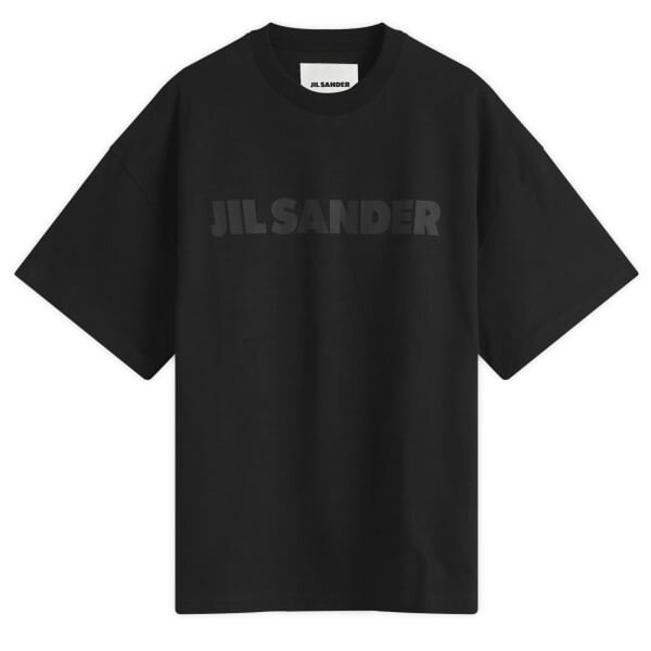 

Футболка с логотипом Jil Sander, черный