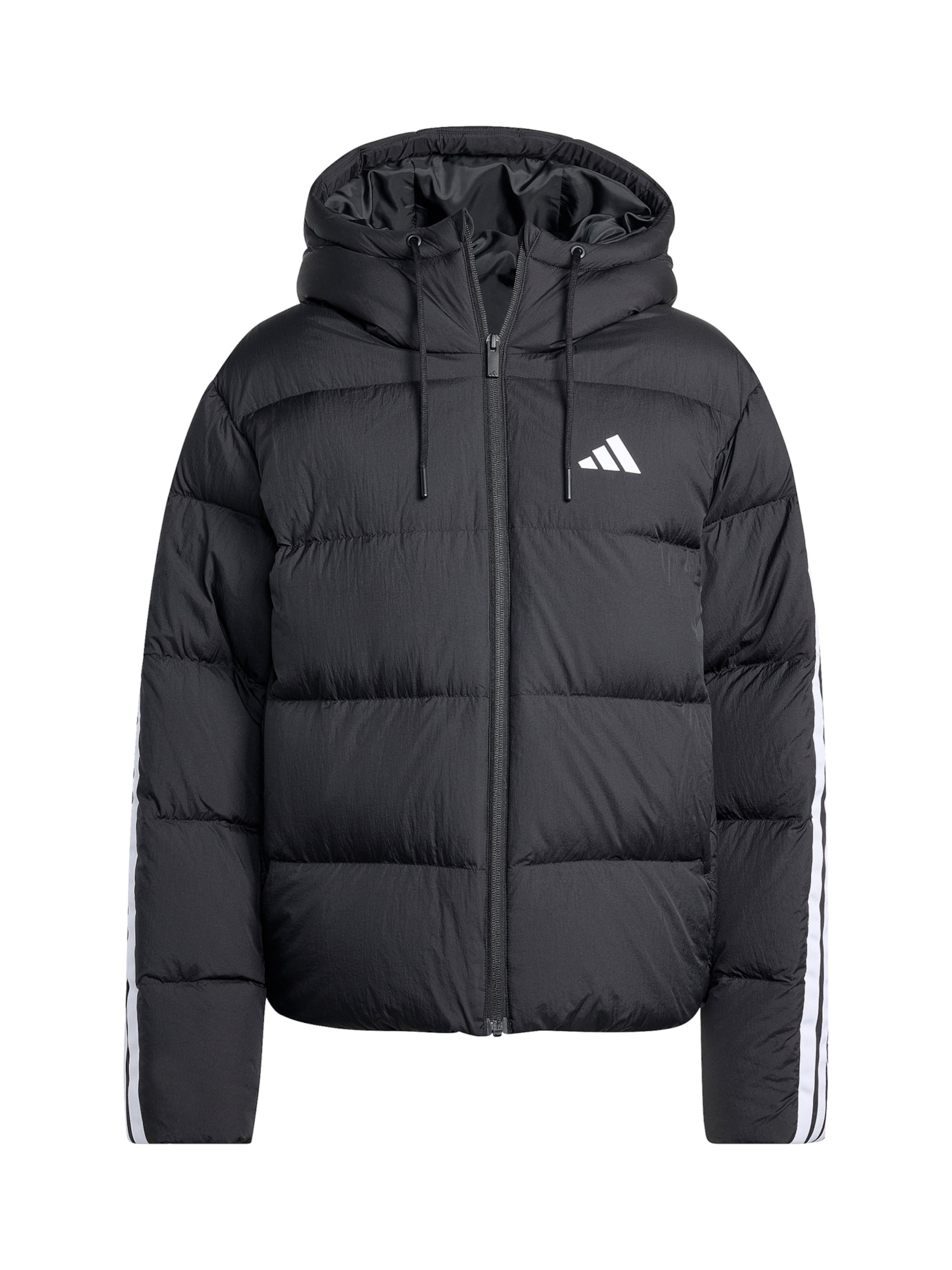 Adidas Sportswear Куртка Outdoor 'Ess' в черном цвете