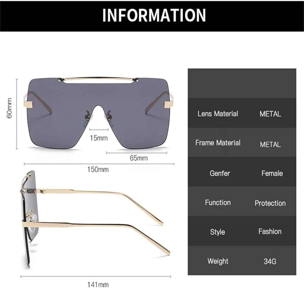 

Женские солнцезащитные очки с плоской верхней частью и градиентными линзами, цельные мужские очки с защитой от УФ-излучения UV400 для активного отдыха KTUCN, Black