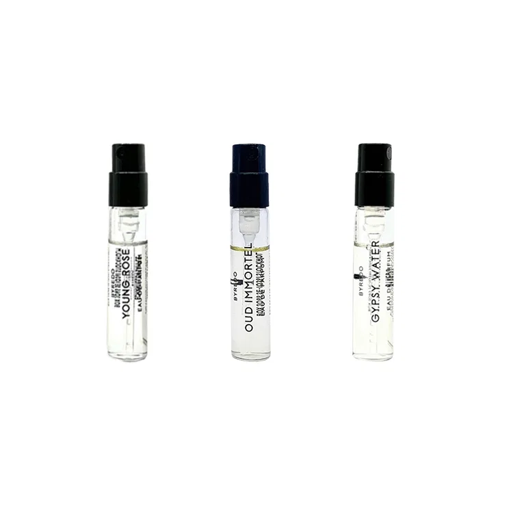 Набор пробников парфюма Byredo Super Cedar + Rose of No Man's Land + Mojave Ghost 2 мл — фото 4