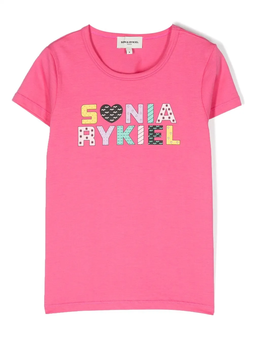 

Футболка с логотипом SONIA RYKIEL ENFANT, розовый