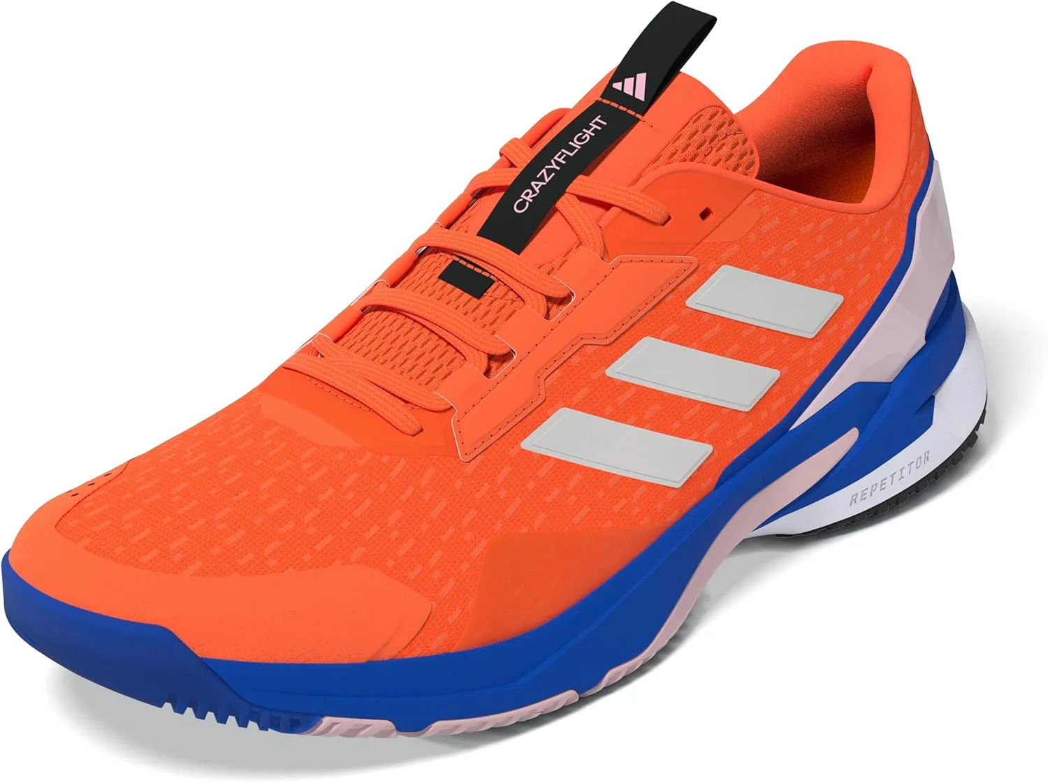 Мужские волейбольные кроссовки Adidas Crazyflight 6 для зала, металлик/оранжевый