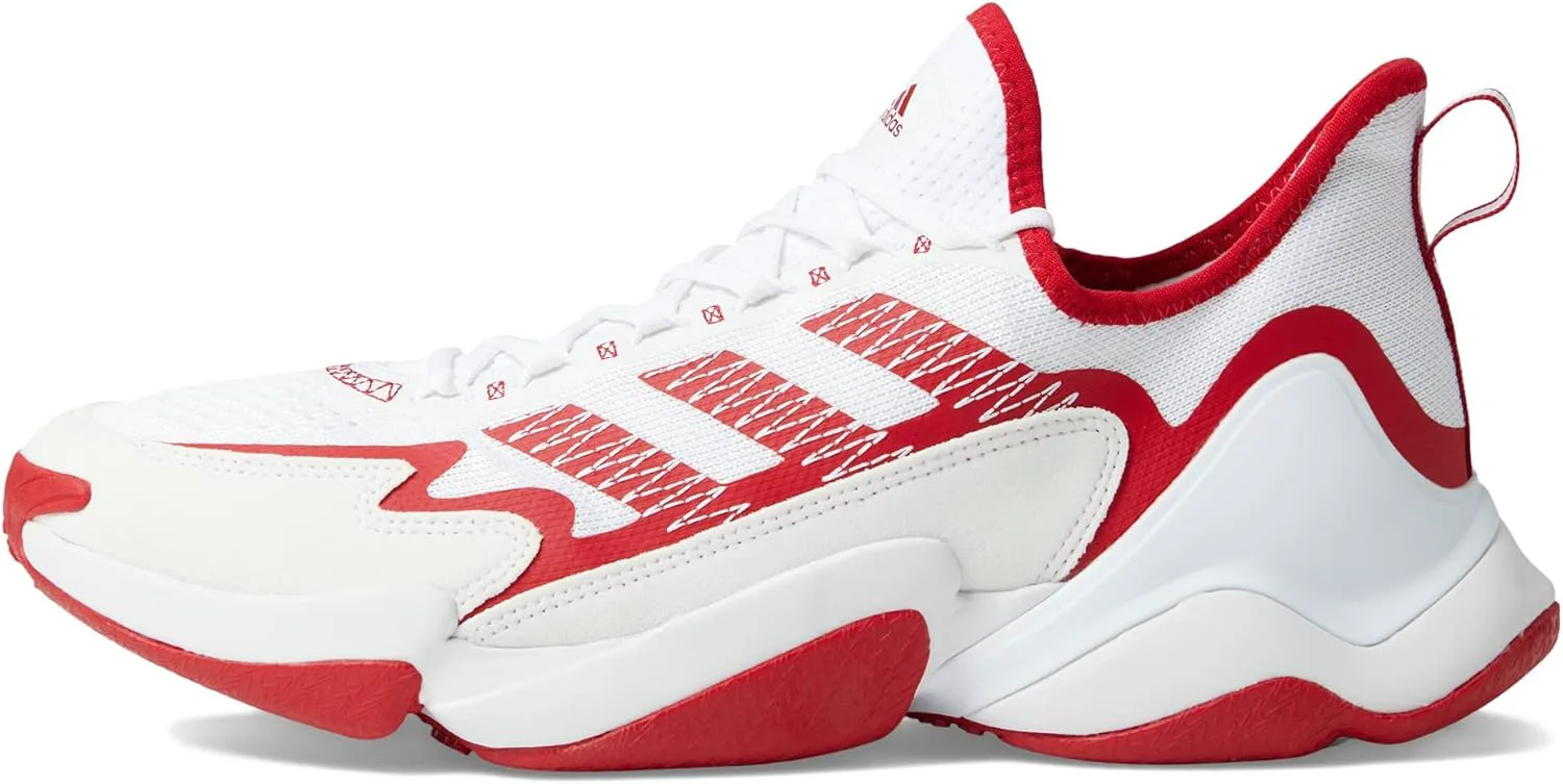 Футбольные бутсы Adidas Impact Flx для мужчин и женщин, белый/красный — фото 2