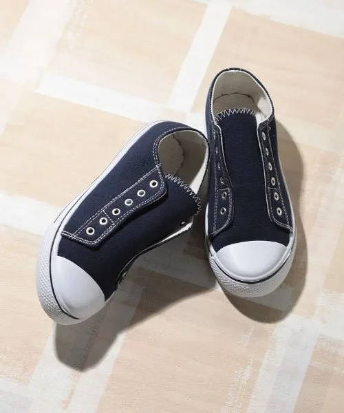 Унисекс слипоны из дышащего канваса AAA+ Low-Tech Response Sneaker (2343) navy