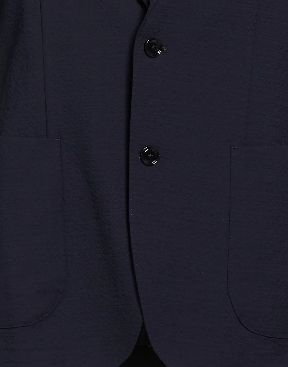 Блейзер однобортный BOSS Midnight blue — фото 4