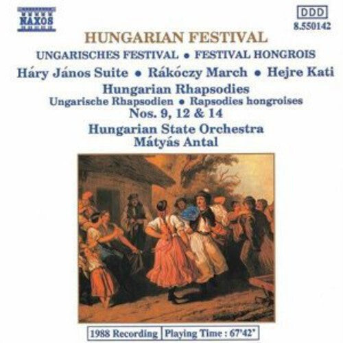

CD диск Liszt / Kodaly / Antal: Hungarian Rhapsodies / Hary Janos Suite
