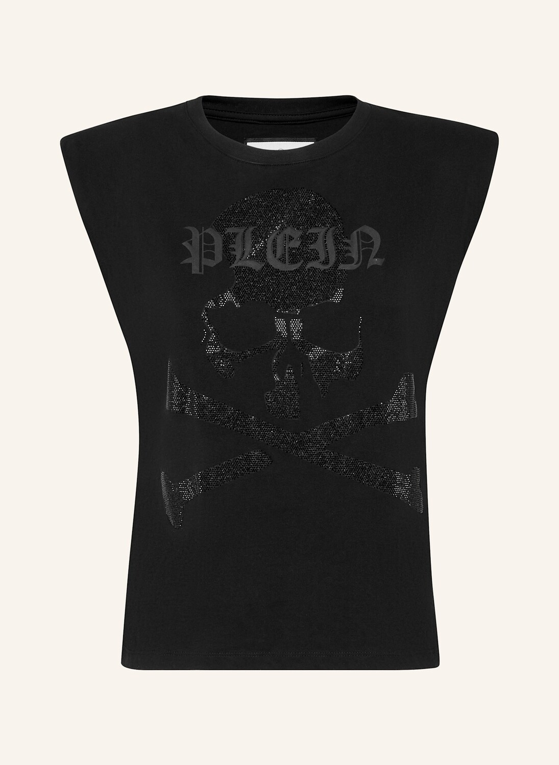 

Майка череп и кости Philipp Plein, черный