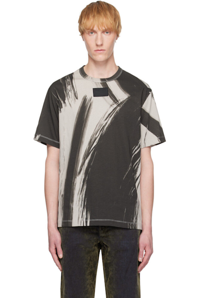 

Футболка с серым пером Helmut Lang
