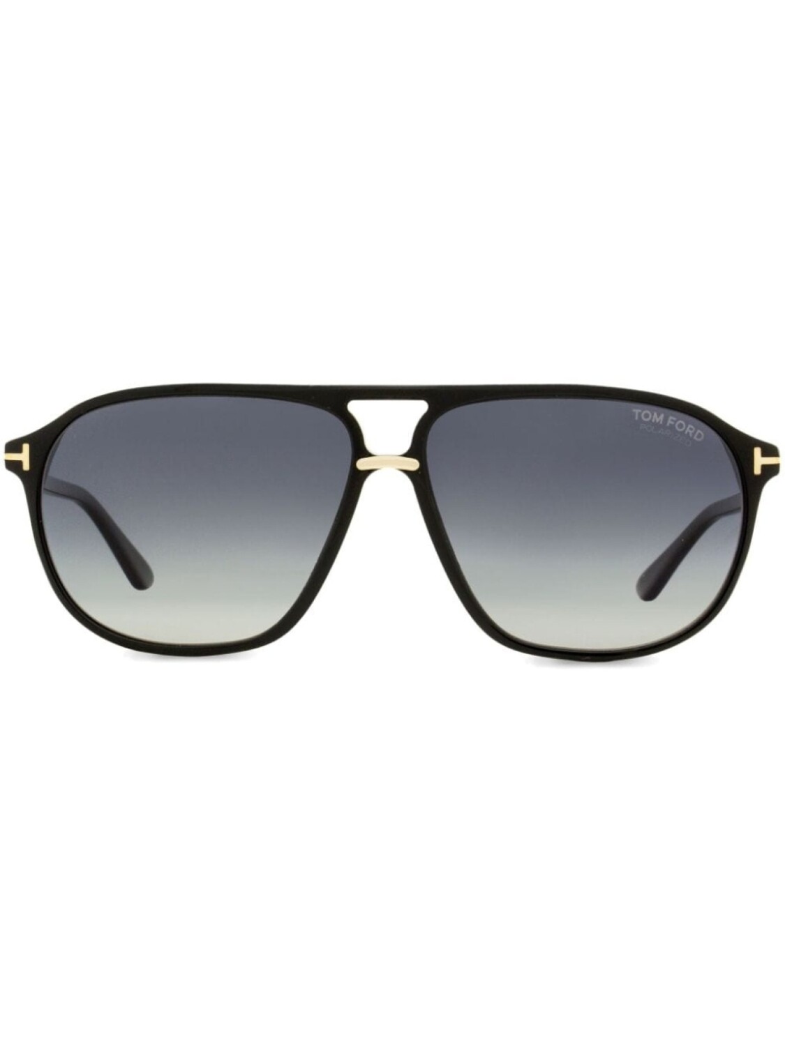 

TOM FORD Eyewear солнцезащитные очки Bruce в массивной оправе, черный