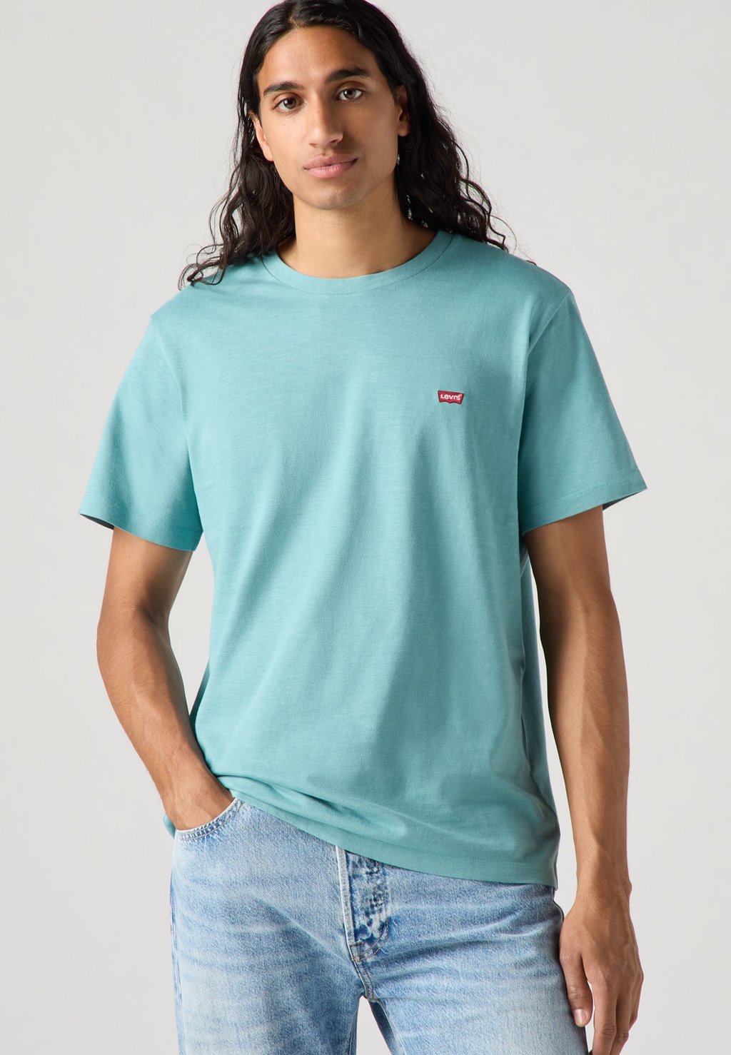 

Базовая футболка ORIGINAL TEE Levi's, бирюзовый